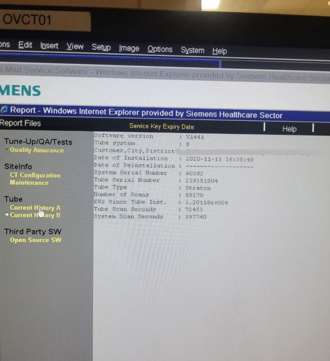 2008 SIEMENS DEFINITION DS 256 