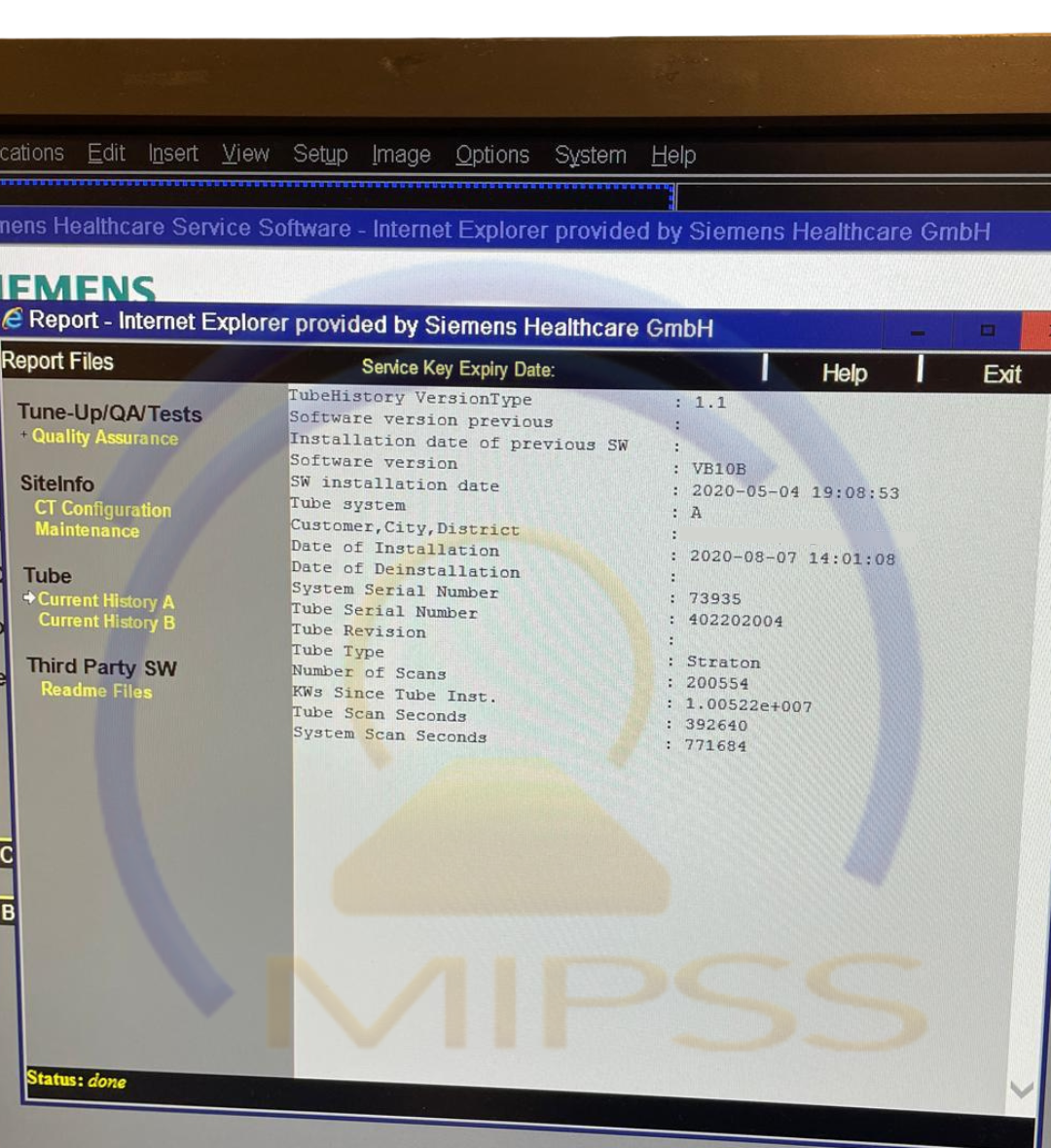 2016 SIEMENS DEFINITION FLASH CT Scanner