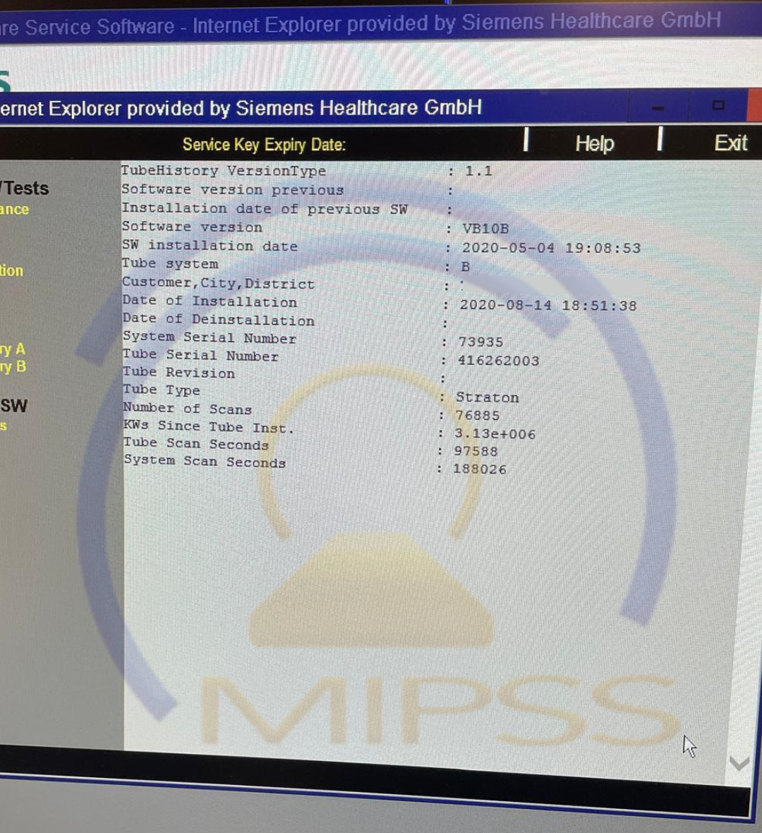 2016 SIEMENS DEFINITION FLASH CT Scanner