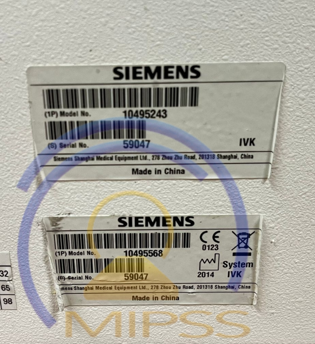 2014 SIEMENS SOMATOM PERSPECTIVE 128 CT SCANNER